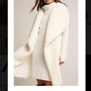 Faux Shearling Vest S